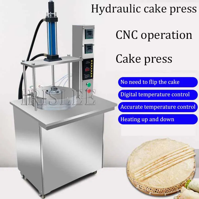 Factory Supply Automatic Restaurant Tortilla Making Machine / Dough Press Machine / Roasted Duck Cake Press Maker Machine