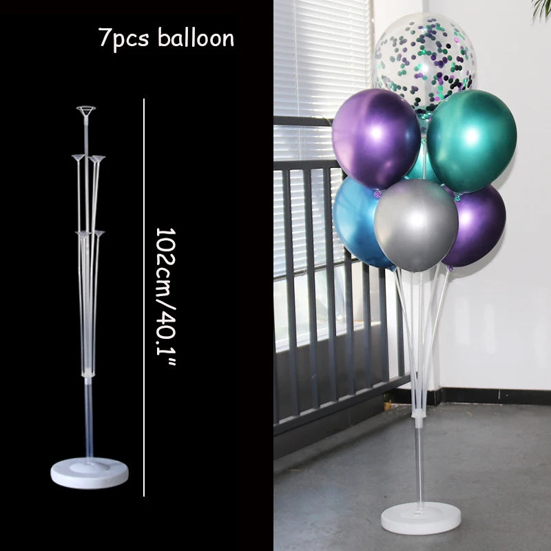 Balloon Stand Stick Tubes – Balloon Holder & Support for Birthday & Wedding Party Decorations