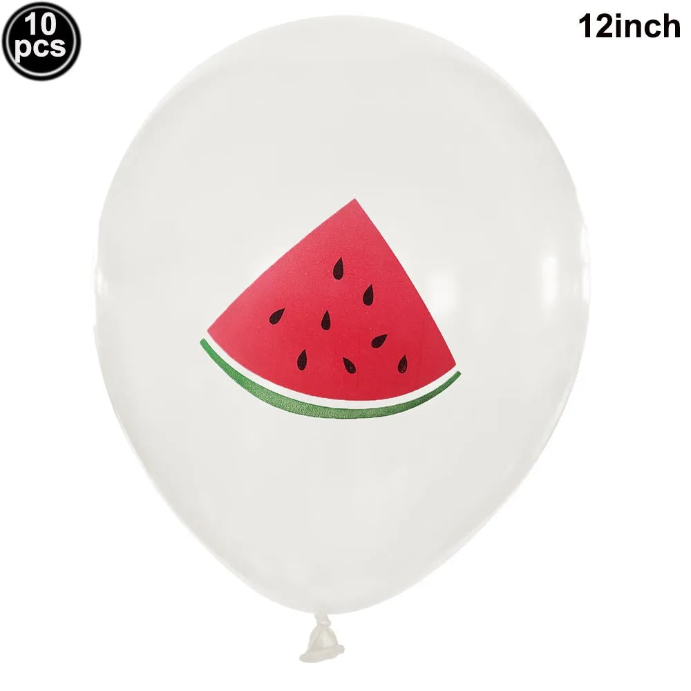 One in a Melon Cupcake Topper Baby Kids 1st Birthday Party Cake Decor Watermelon Themed Party Supplies Baby Shower Girl Birthday