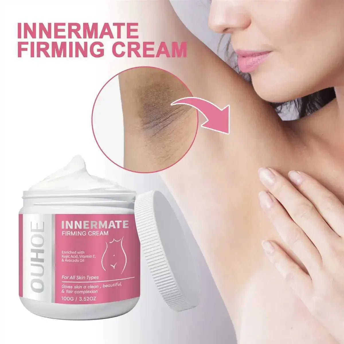Wholesale 100% Natural Brighten Underarm Knee Whitening Milk Drin Dessert Cake Edible Baking Ingredients Ice Tools