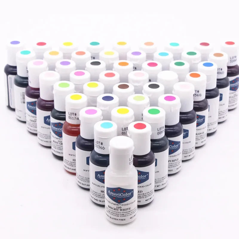 41 Colors Pigment 21g For Dessert Cake Macaroon Drinks Free Shipping bakery tools baking mold