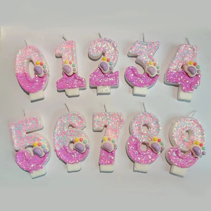 Birthday Table Center Gifts Candles Children For Guests Candle Girl Room Decor Items Aesthetic Original Cake Candles Decoration