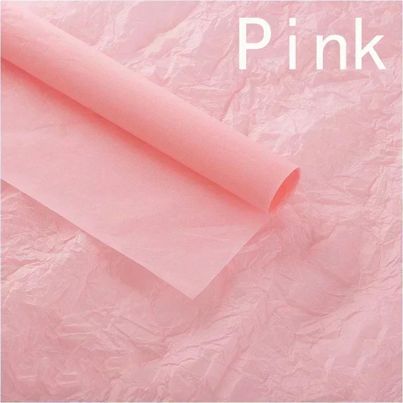 10pcs Tissue Paper Sheets (50×66cm) – Bouquet & Gift Wrapping for Wedding, Birthday & DIY Crafts