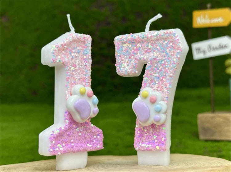 Birthday Table Center Gifts Candles Children For Guests Candle Girl Room Decor Items Aesthetic Original Cake Candles Decoration