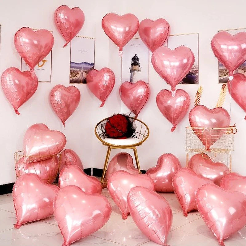 10/50/100Pcs DIY Wedding Party Decoration Love Balloons Day Romantic Proposal for Home Happy Birthday Ornament Holiday Balloons