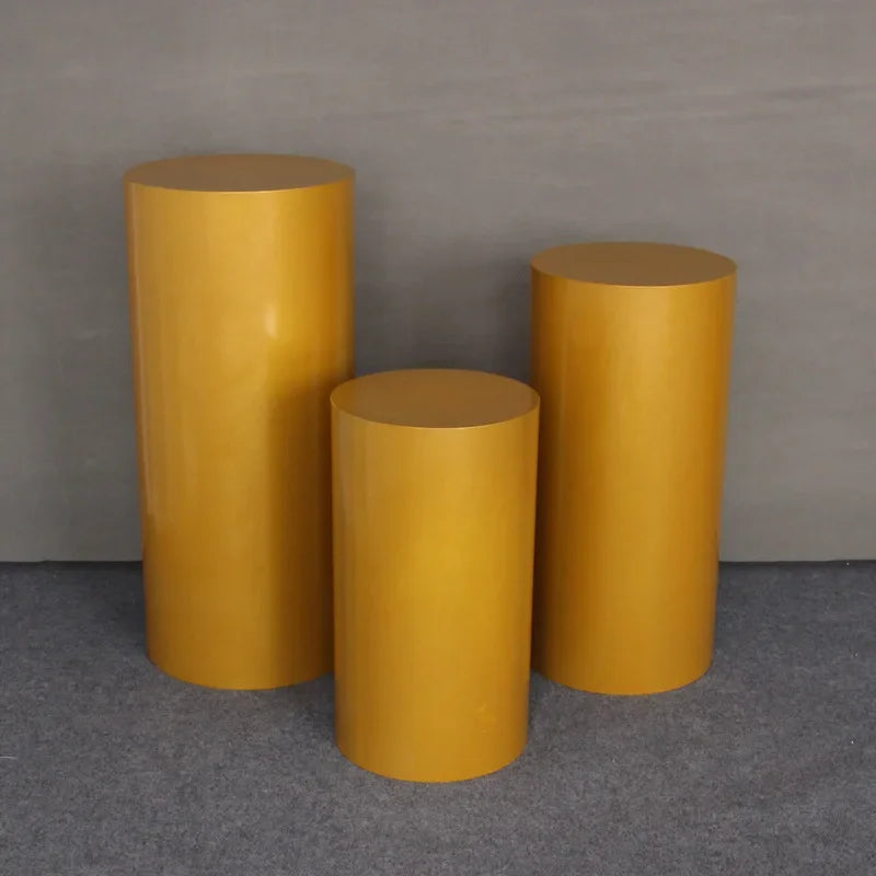 Cross-border supply wedding cylindrical dessert table wedding stage layout birthday Paty cake dessert table window booth