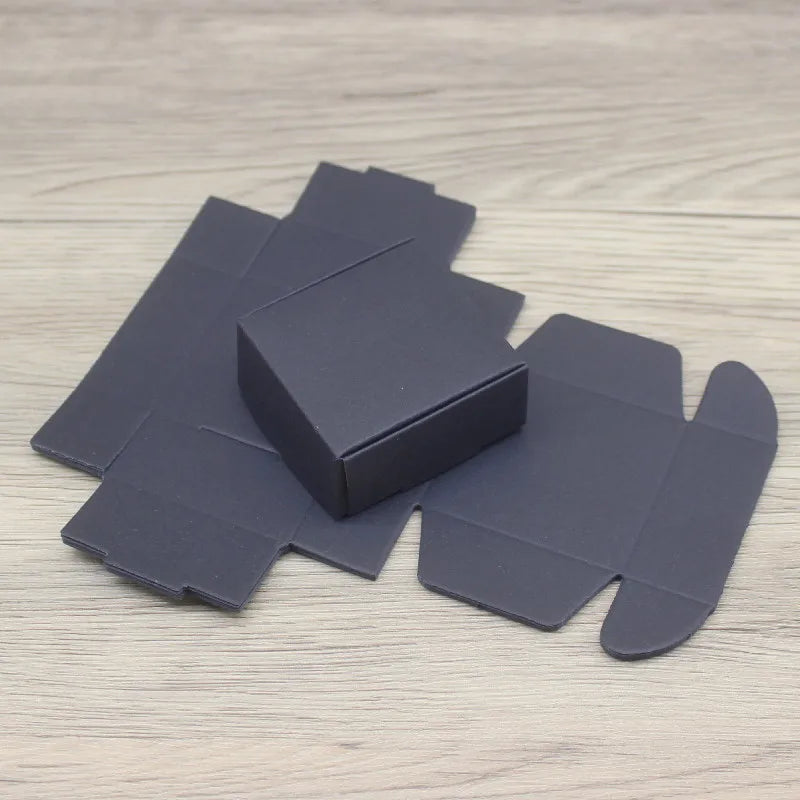 10pcs Kraft Paper Gift Boxes (5.5×5.5×2.5cm) – DIY Packaging for Christmas, Candy & Party Favors