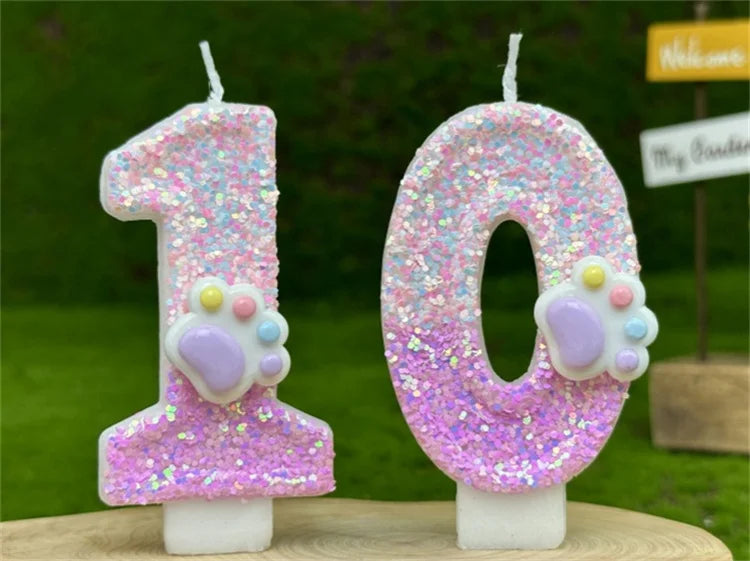 Birthday Table Center Gifts Candles Children For Guests Candle Girl Room Decor Items Aesthetic Original Cake Candles Decoration