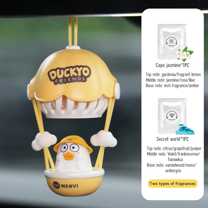 Balloon Bear car pendant hanging ornament decoration air freshener accessories fragrance perfume diffuser rearview mirror hanger