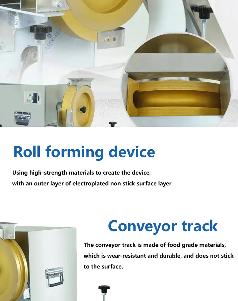 Dough Cutter Tool baking Tools & Pastry High-quality Pizza Cake Biscuit Embossing Supplies Roller Cutting Machine