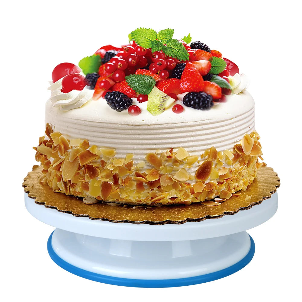 Rotating Stand Pastry Turntable Kit Cake Decorating Tools Kit Piping Nozzle 137Pcs Baking Tools Accessories Piping Bag Set