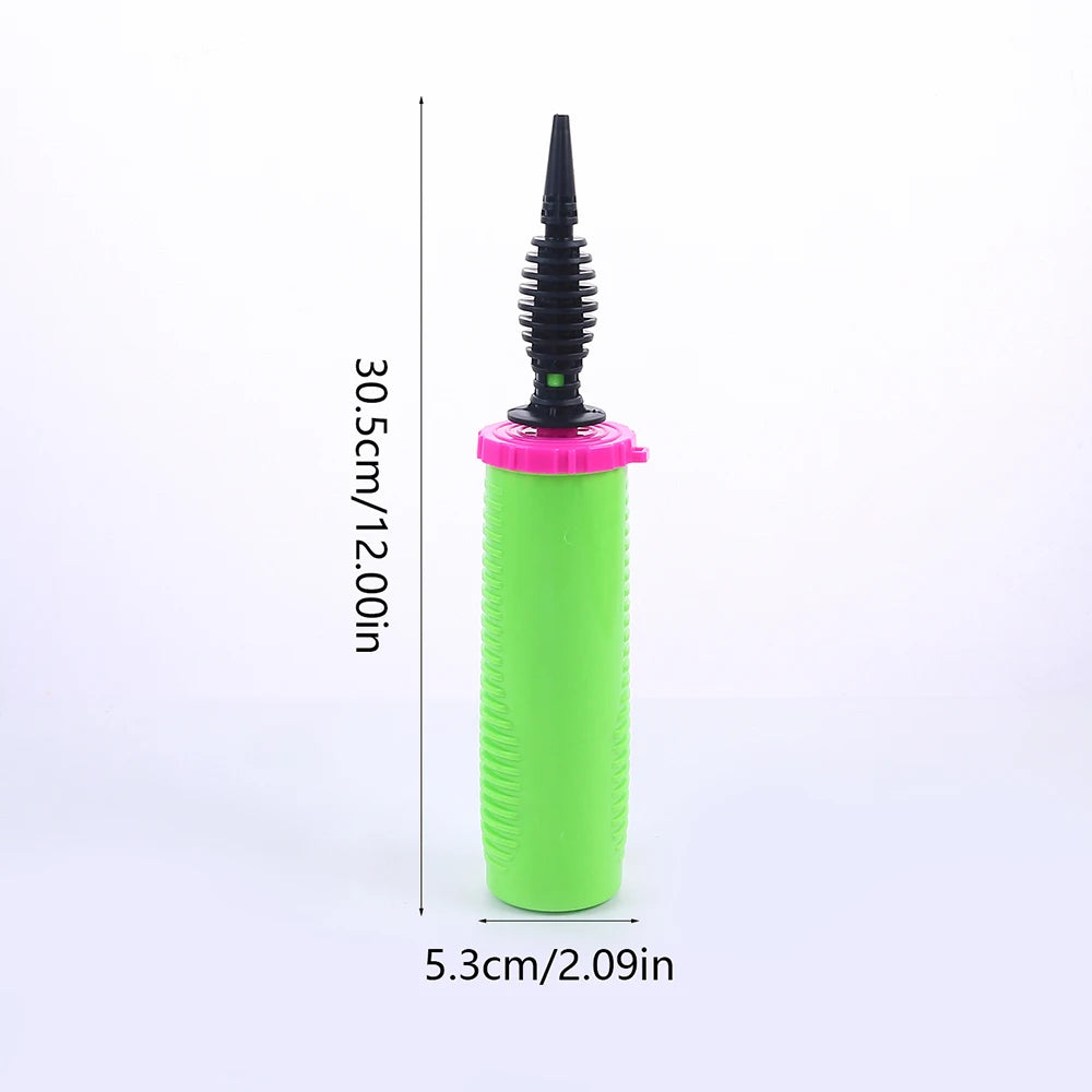 Balloon Pump Handheld Two-Way Dual Action - Hand Blower Air Pumper Balloons Ballon Inflator Pumping for Wedding Birthday Party
