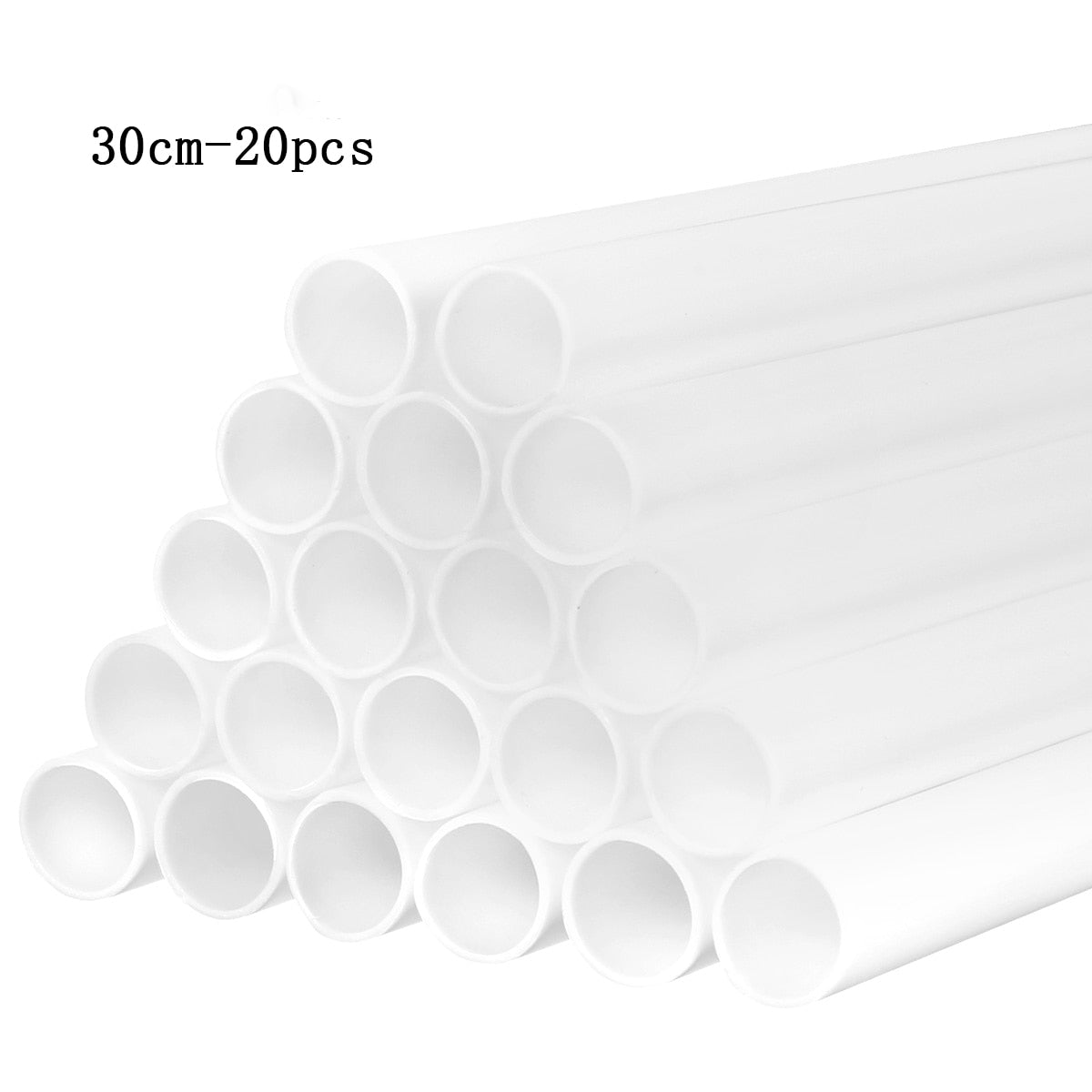 20Pcs Cake Dowels White Plastic Cake Support Rods cake tool Straws 9.4/11.8" Length cake stand baking accessories and tools