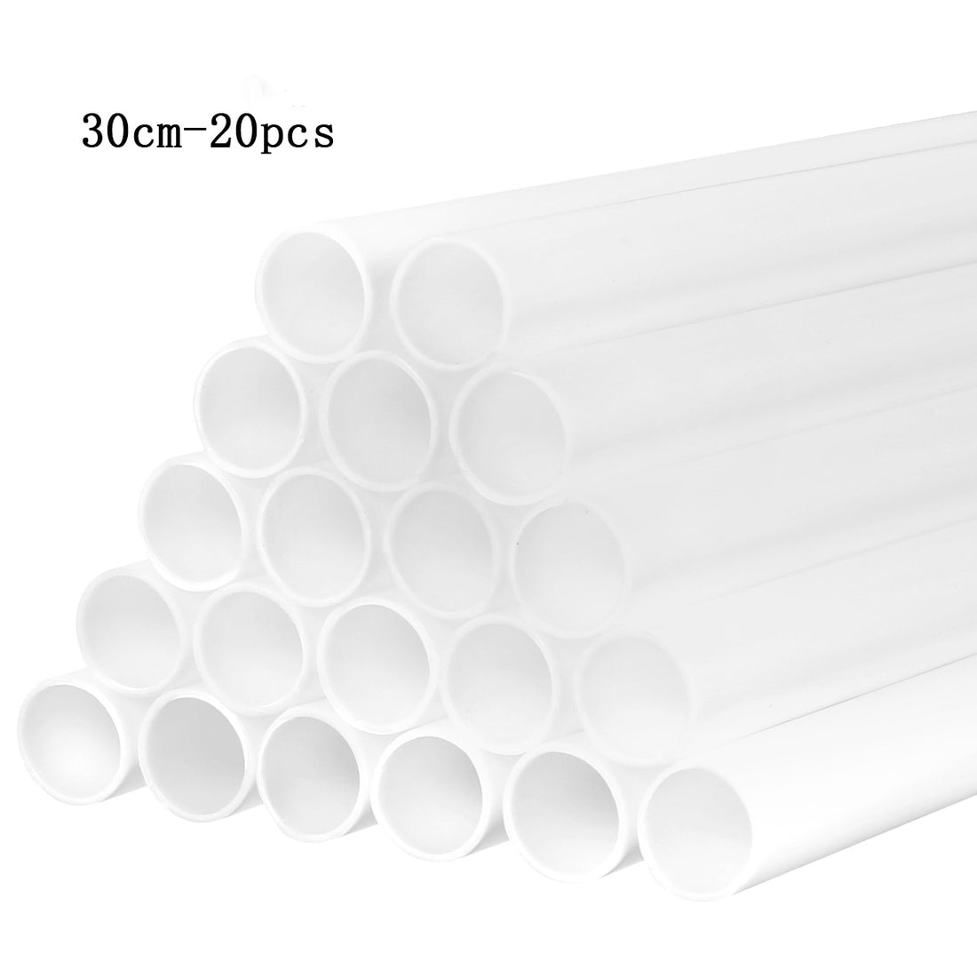 20Pcs Cake Dowels White Plastic Cake Support Rods cake tool Straws 9.4/11.8" Length cake stand baking accessories and tools