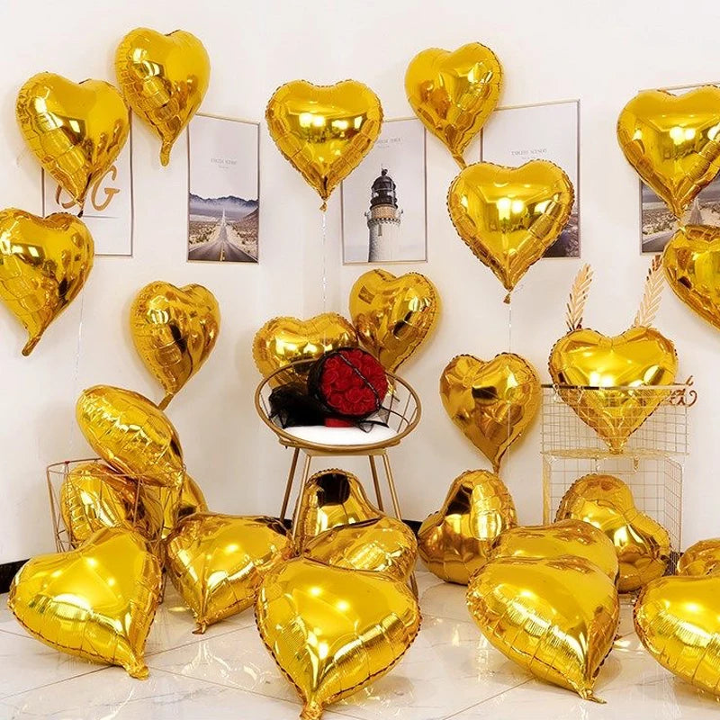 10/50/100Pcs DIY Wedding Party Decoration Love Balloons Day Romantic Proposal for Home Happy Birthday Ornament Holiday Balloons