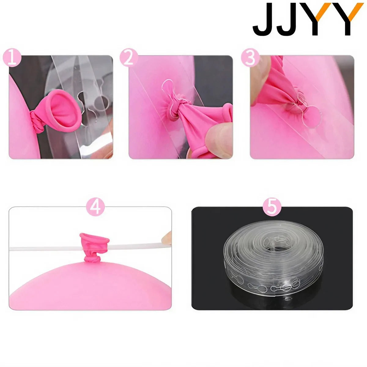 JJYY Wedding Birthday Festival Party Background Decoration Balloon Arch Chain 1 Roll