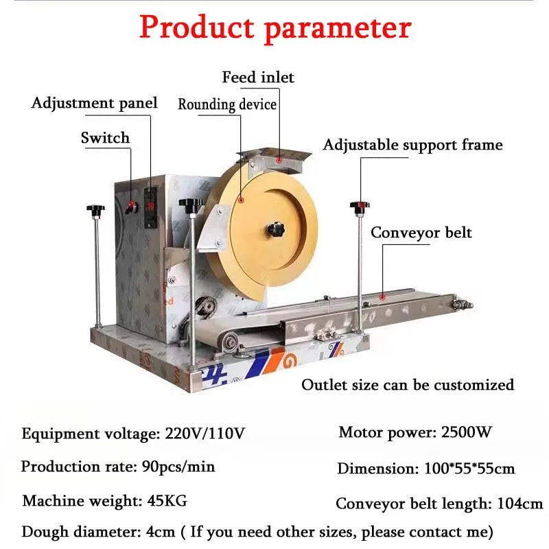 Dough Cutter Tool baking Tools & Pastry High-quality Pizza Cake Biscuit Embossing Supplies Roller Cutting Machine