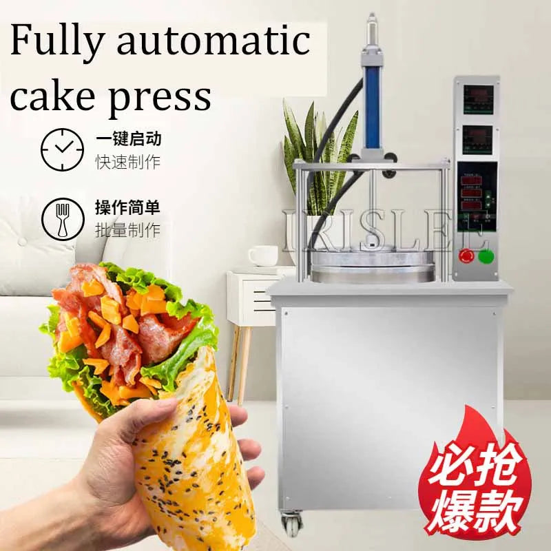 Factory Supply Automatic Restaurant Tortilla Making Machine / Dough Press Machine / Roasted Duck Cake Press Maker Machine
