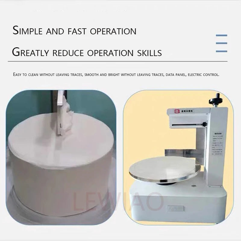 Cake Plastering Machine Dessert Shop Supplies Embryo Cake Cream Smearing Machines