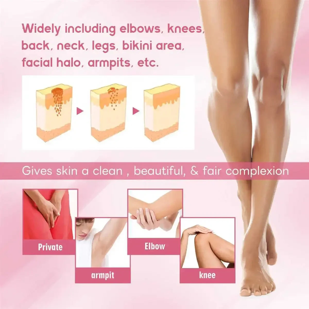 Wholesale 100% Natural Brighten Underarm Knee Whitening Milk Drin Dessert Cake Edible Baking Ingredients Ice Tools