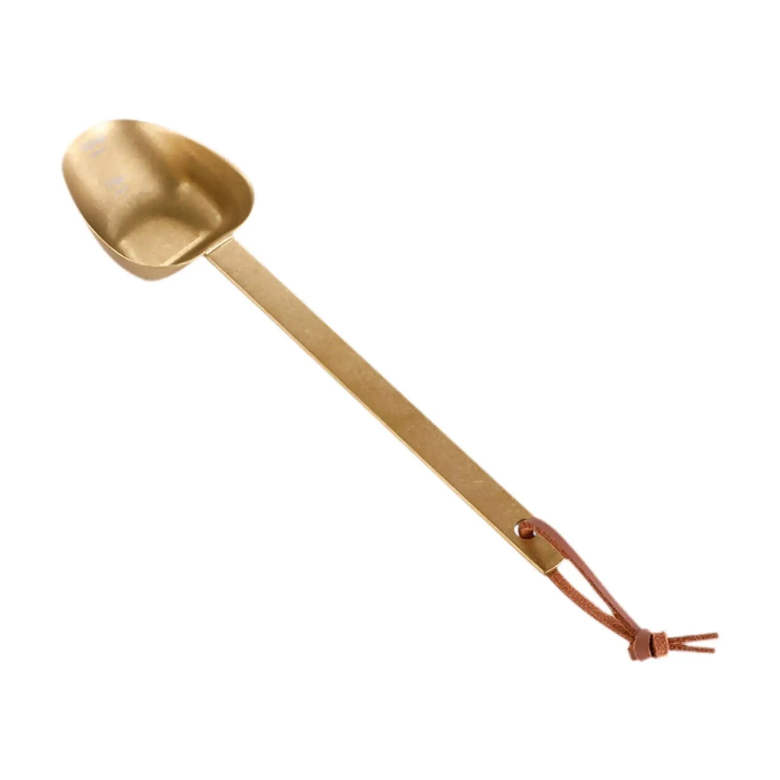 Coffee Bean Spoon Triangular Head Stirring Spoon Measuring Scoop for Baking Ingredients Seasoning Ground Coffee Kitchen Supplies