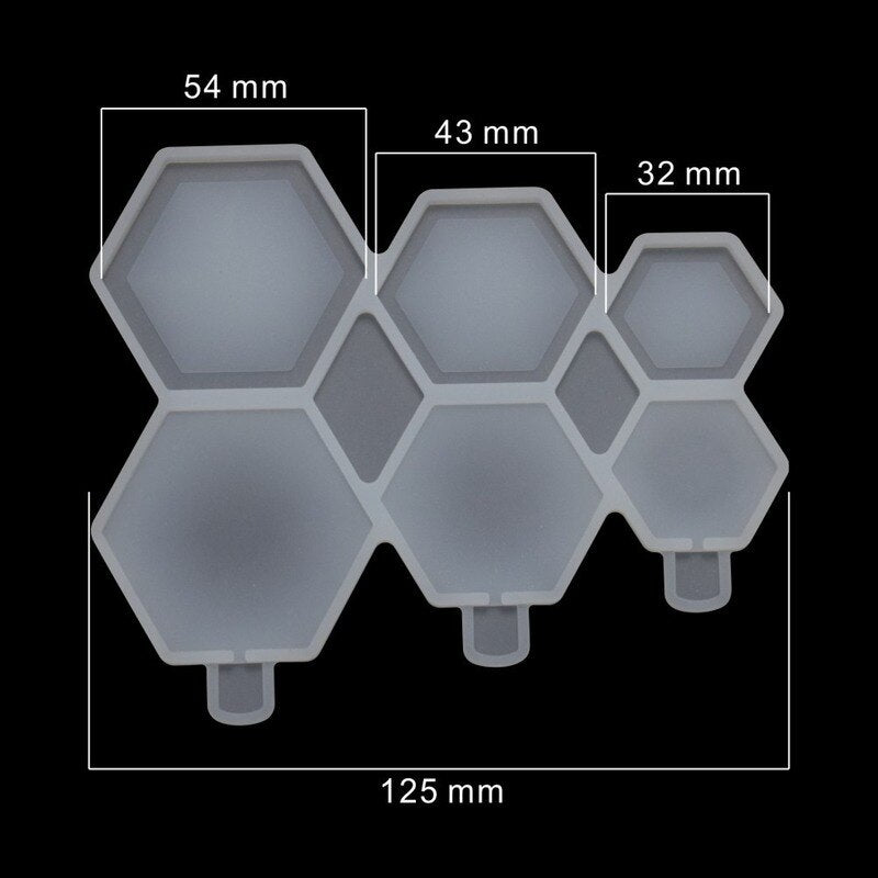 Round Love Star Silicone Mold – DIY Epoxy, Chocolate, Lollipop & Cake Decorating Mold