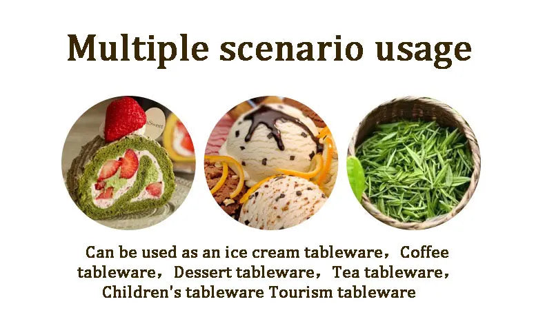 Outdoor Tourism 304 Stainless Steel Portable Tableware, CHILDREN&