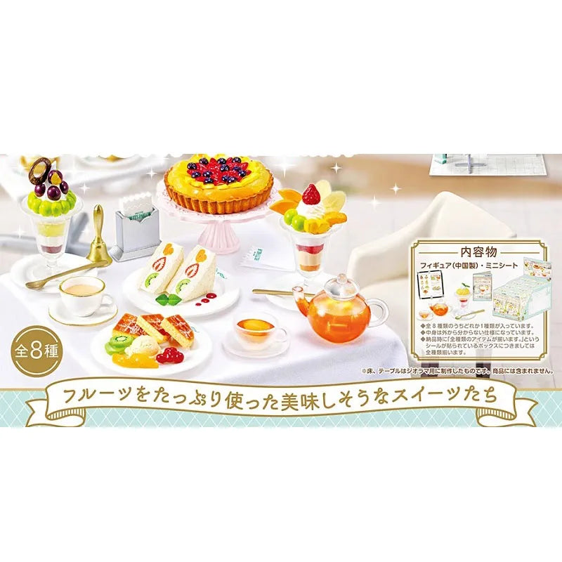 Genuine Goods in Stock Re Ment Fruits Parlor Cake Fruit Tea Dessert Miniature Scene Prop Decoration Supplies Birthday Gift