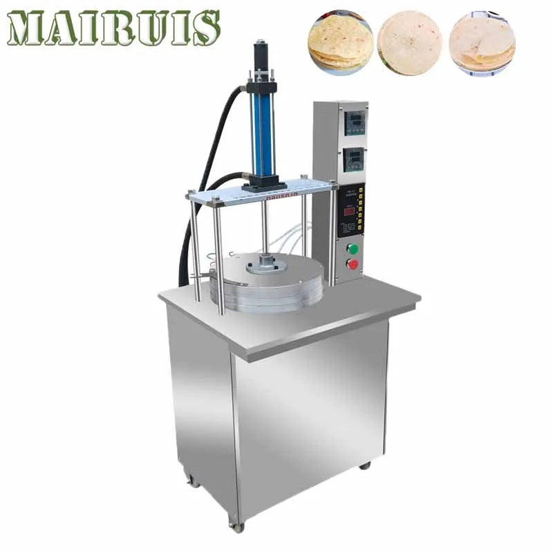 Factory Supply Automatic Restaurant Tortilla Making Machine / Dough Press Machine / Roasted Duck Cake Press Maker Machine
