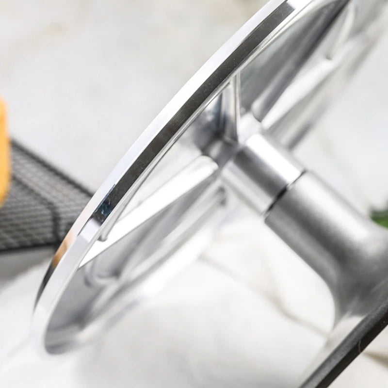 BEAU-Aluminium Alloy Revolving Cake Stand 12 Inch Rotating Cake Turntable For Cake, Cupcake Decorating Supplies Bake Tool