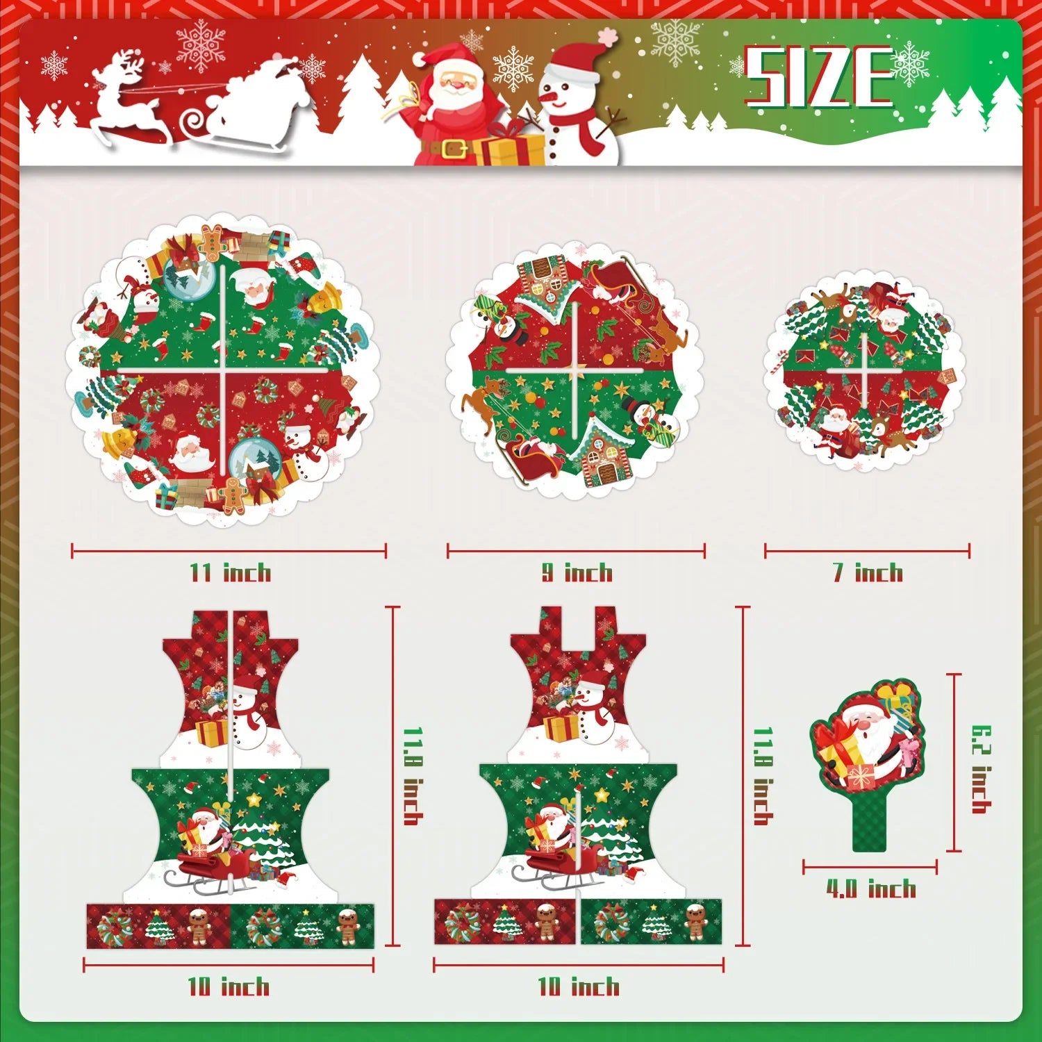 Birthday Paper Cup Small And Exquisite Christmas Cake Paper Tray Cake Baking Packaging Household Products Plug-in Card Cup