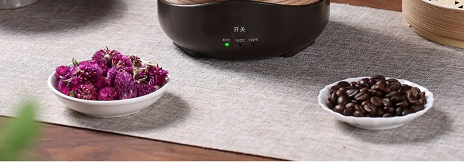 Small Tea Spice Machine Ingredients Electric Roast Machine Household Tea Weaker Steamer Baking Tea Maker