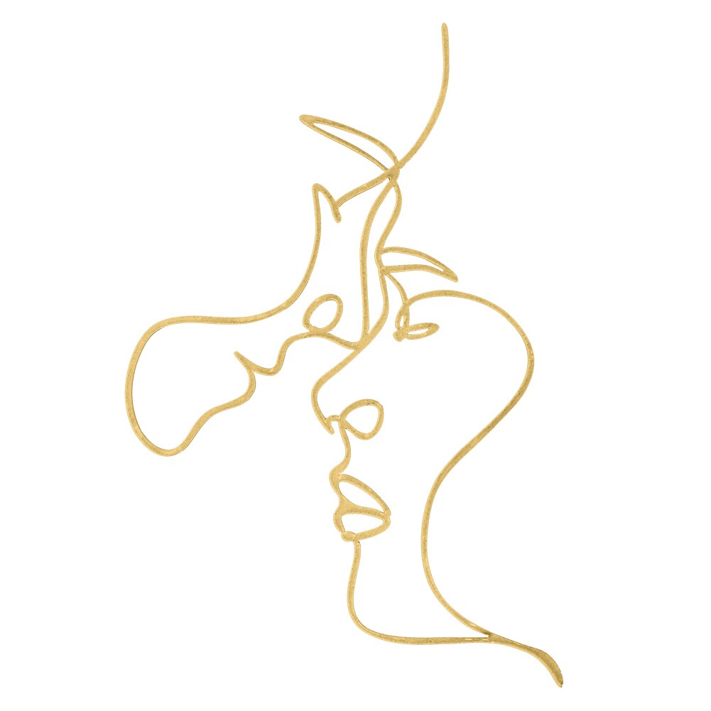 Acrylic Minimalist Art Lady Face Cake Topper Wedding Sexy Woman Girl Happy Birthday Cake Topper Party Supplies Cake Decorations