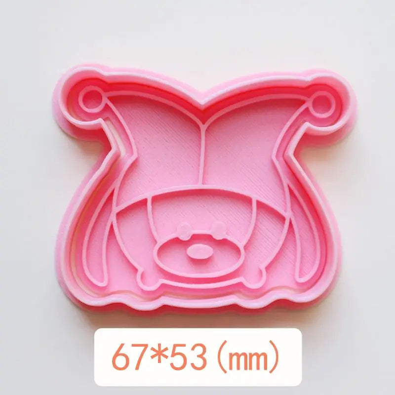 Disney Mickey Halloween Cookie Cutter Cute Anime Figure Biscuit Mould Candy Mold DIY Reusable Press Embosser Model Baking Tools
