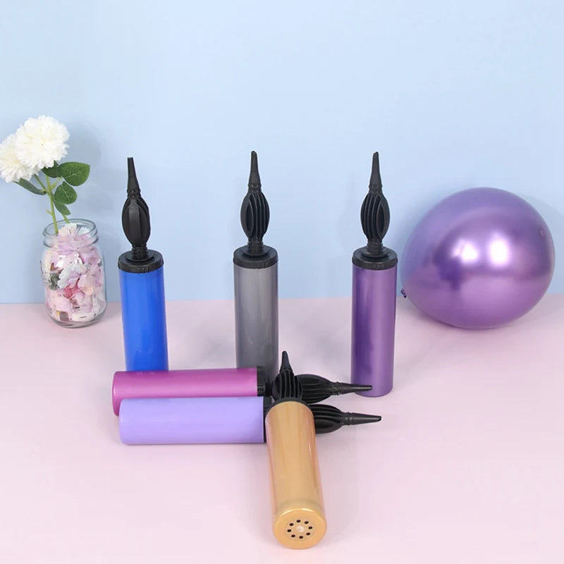 Balloon Pump Balloon Accessories Balloon inflator hand push Air Pump Wedding Valentine Birthday Party Decoration Tools