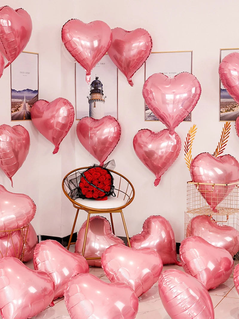 10/50/100Pcs DIY Wedding Party Decoration Love Balloons Day Romantic Proposal for Home Happy Birthday Ornament Holiday Balloons