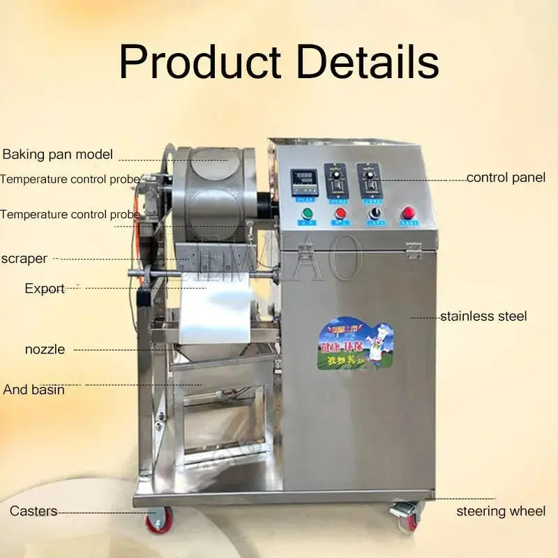 Factory Direct Supply Roast Duck Cake Machine Commercial Spring Roll Machine