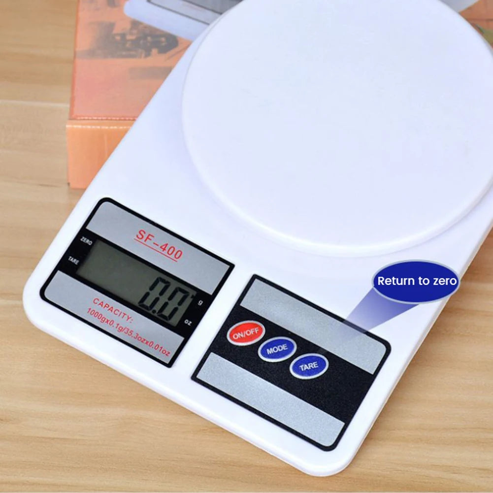 A06K SF400 Electronic Kitchen Scales High Precision Food Ingredients Kitchen Scales Home 10Kg Digital Baking Food Scale