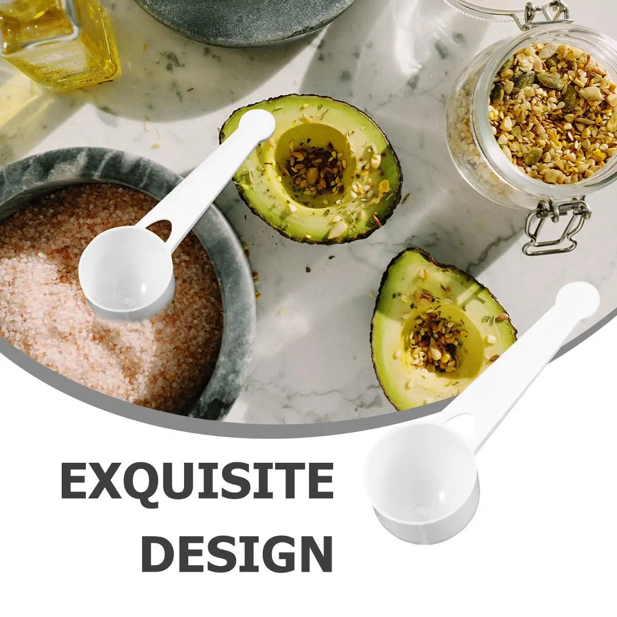 100 Pcs Measuring Spoon Reusable Ingredient Tablespoon Baking Spoons Bulk Measure Teaspoons Simple