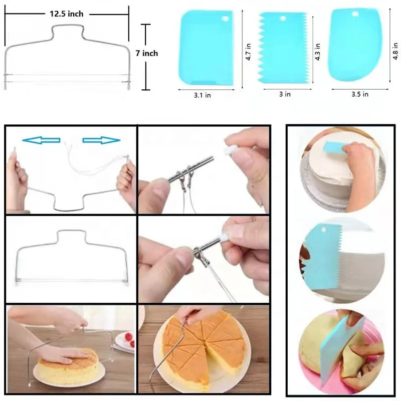 92pcs Pastry tip cake decorating supplies piping tips tools cake tools supplies cake accessories tools