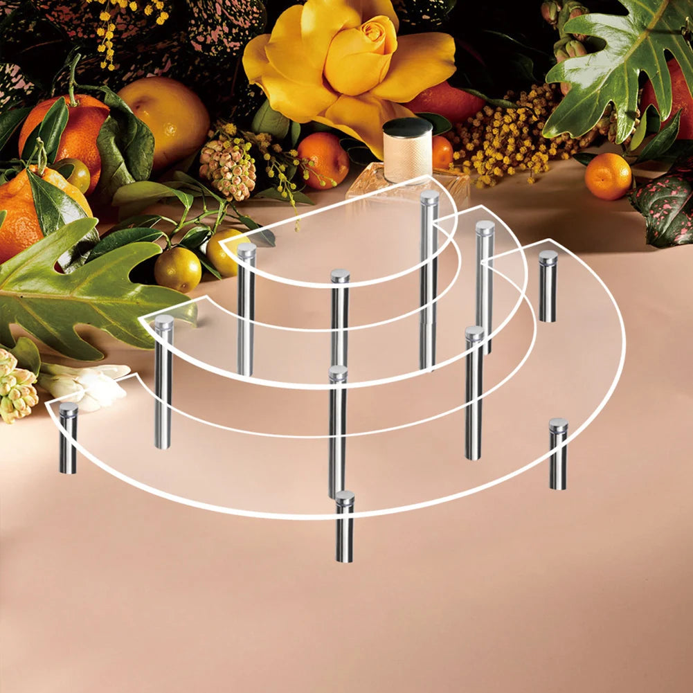 3PCS 3 Tier Acrylic Cupcake Stand Dessert Table Display Set Cake Decorating Supplies for Birthday Party Wedding Decoration