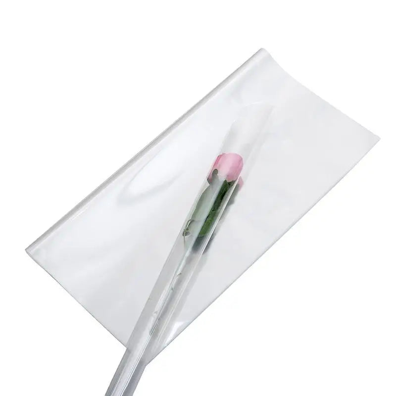 Clear Cellophane Wrap Roll – Transparent Wrapping for Gifts, Flowers, Baskets & Crafts