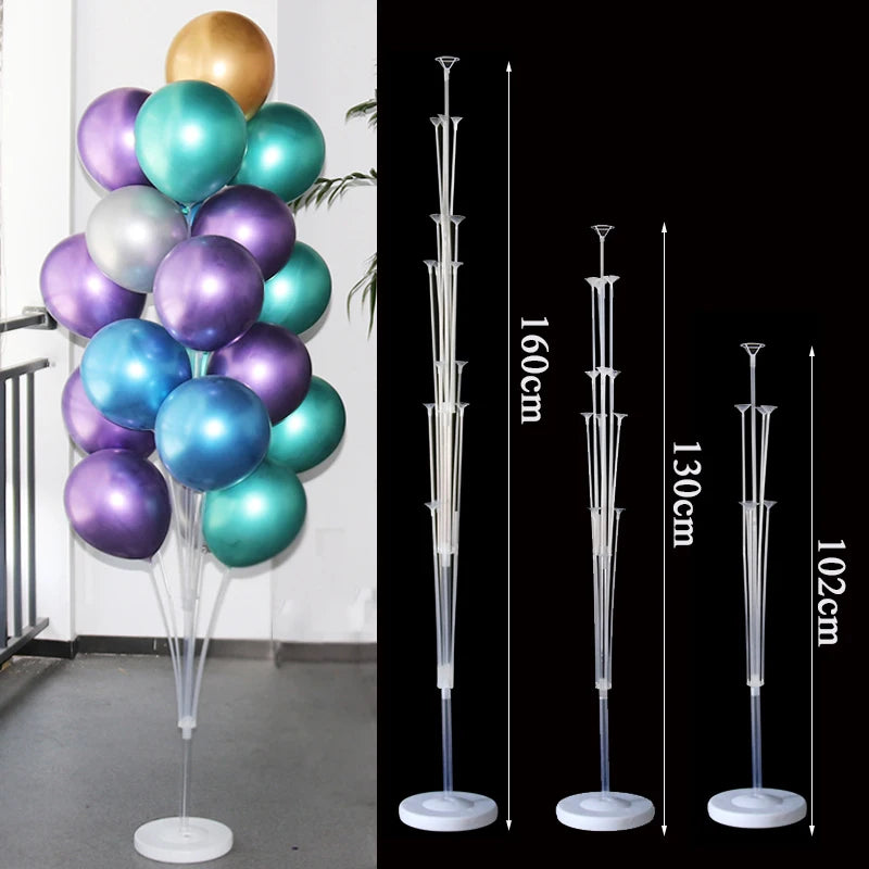 Balloon Stand Stick Tubes – Balloon Holder & Support for Birthday & Wedding Party Decorations