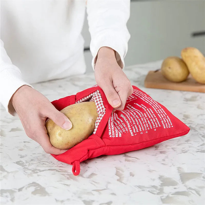 Microwave Potato Cooker Bag – Quick & Easy Baked Potato Kitchen Accessory