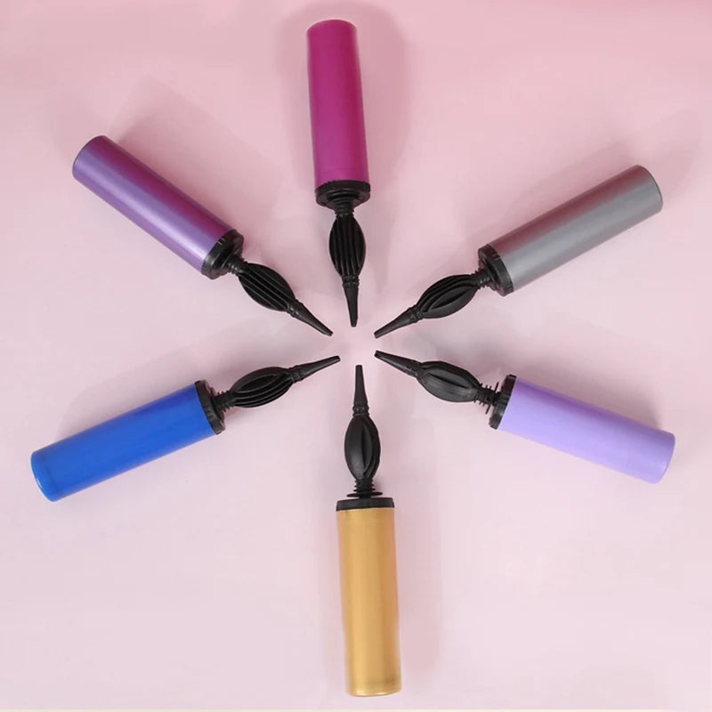 Balloon Pump Balloon Accessories Balloon inflator hand push Air Pump Wedding Valentine Birthday Party Decoration Tools