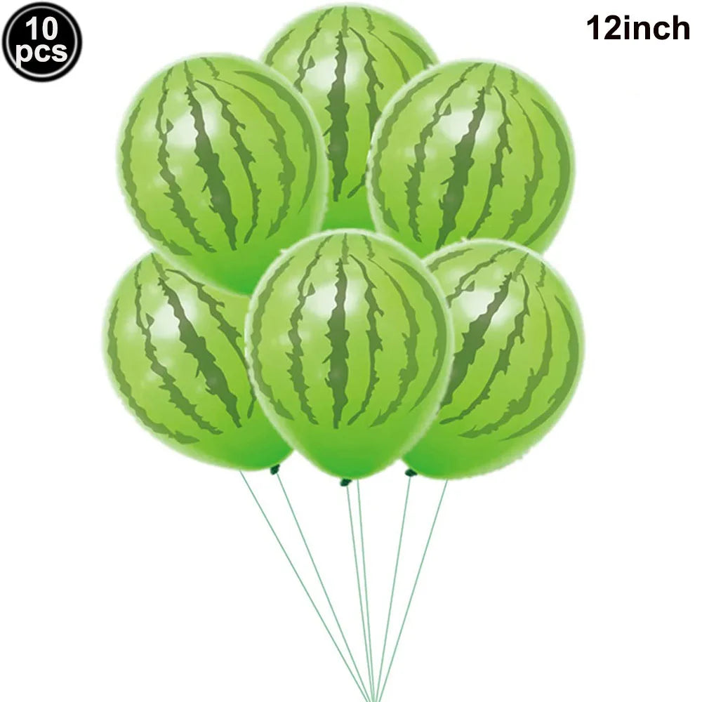 One in a Melon Cupcake Topper Baby Kids 1st Birthday Party Cake Decor Watermelon Themed Party Supplies Baby Shower Girl Birthday