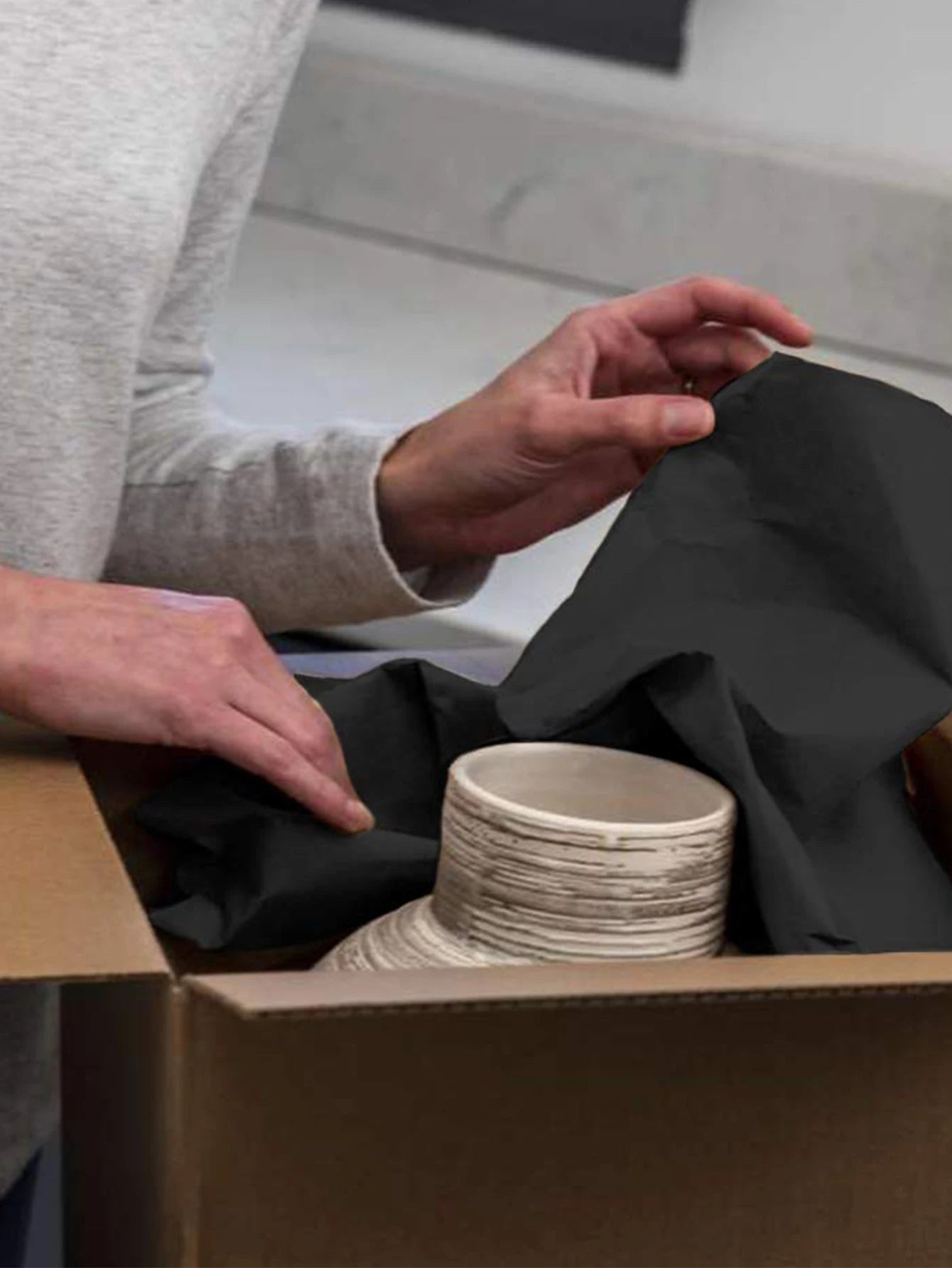 Kraft Paper Roll – Brown Wrapping Paper for Gifts, Crafts, Shipping & Floor Covering (100% Recycled)