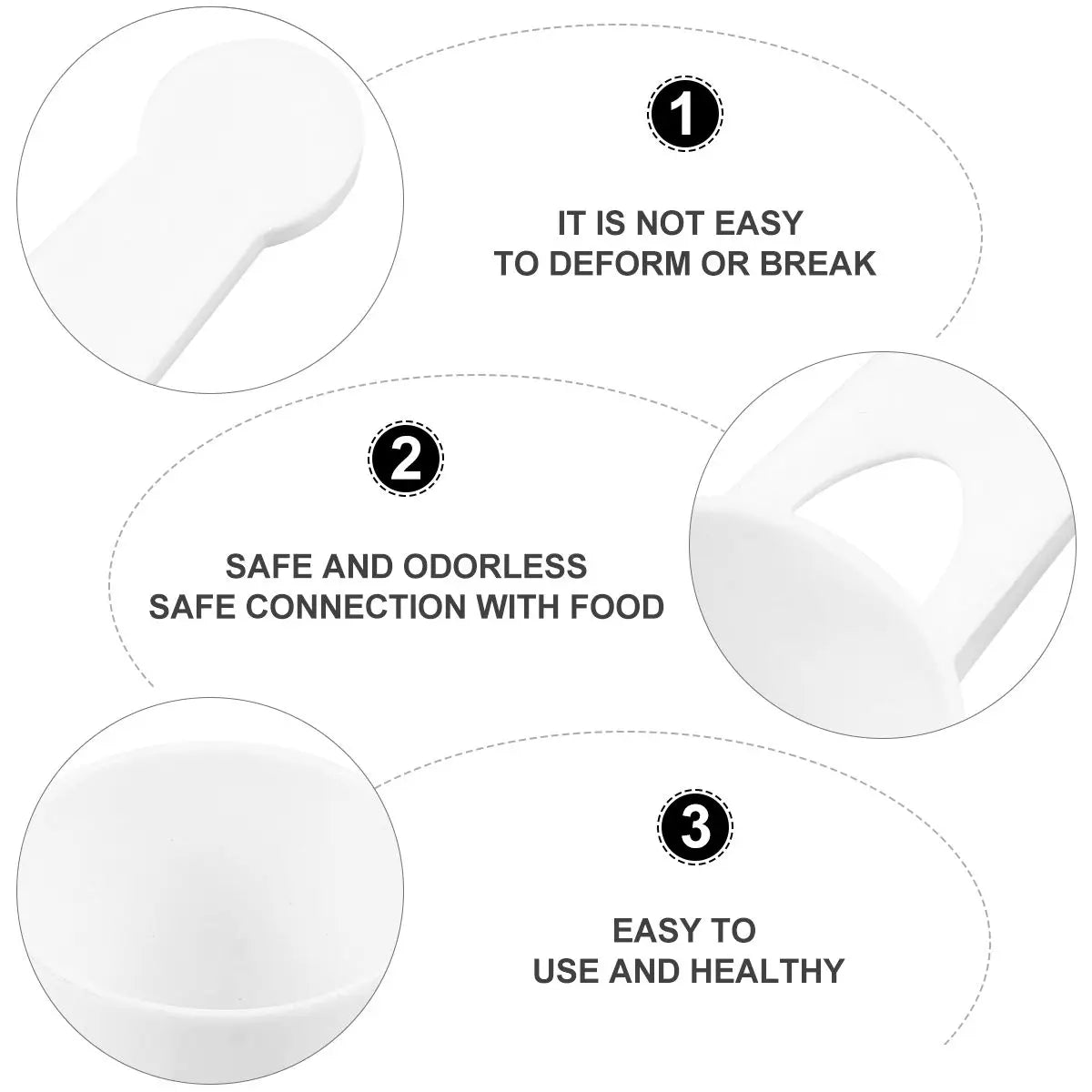 100 Pcs Measuring Spoon Reusable Ingredient Tablespoon Baking Spoons Bulk Measure Teaspoons Simple