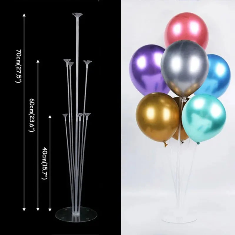 Balloon Stand Stick Tubes – Balloon Holder & Support for Birthday & Wedding Party Decorations