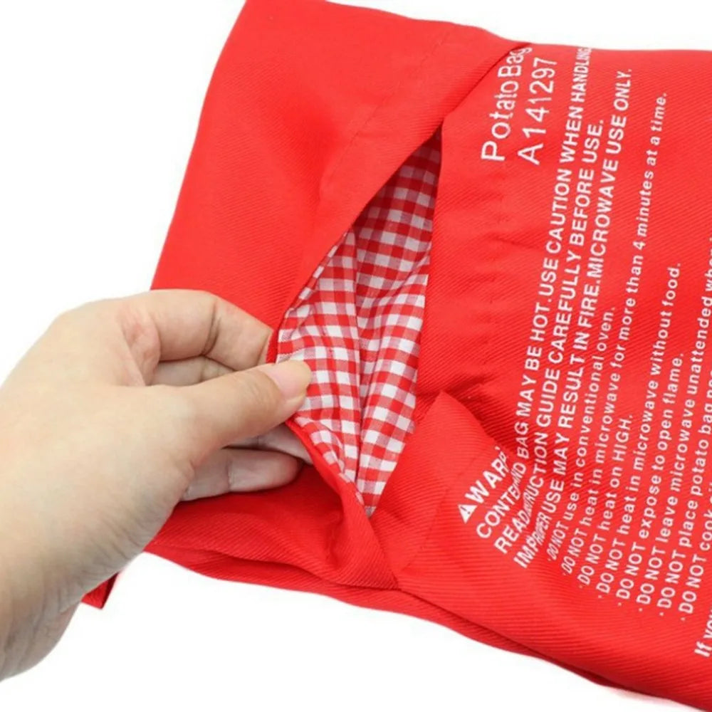 Microwave Potato Cooker Bag – Quick & Easy Baked Potato Kitchen Accessory